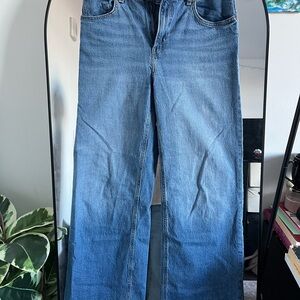 H&M Blue Flare & Wide Leg Jeans
